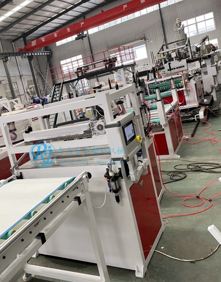 4D空氣纖維坐墊生產線 透氣空氣纖維彈性床墊生產線